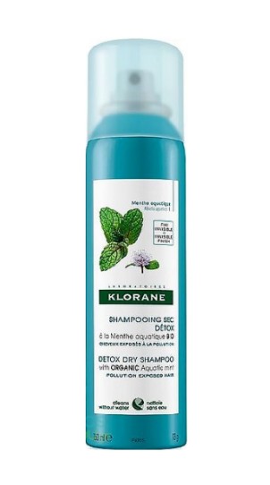 Klorane Shampoing Sec Détox à la Menthe Aquatique 150ml